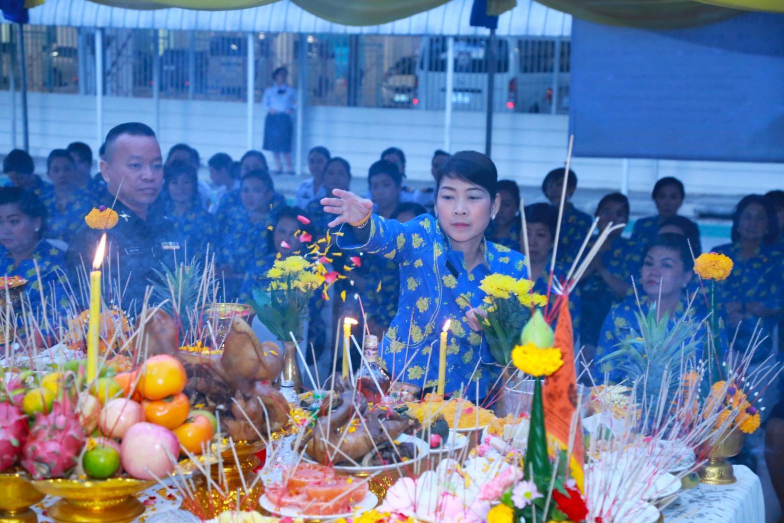 026 เมื่อวันที่ ๘ พฤศจิกายน ๒๕๖๒ นายกสมาคมภริยาฯ เป็นประธาน จัดงานวันคล้ายวันสถาปนาสมาคมภริยาข้าราชการสำนักงานปลัดกระทรวงกลาโหม (๙ พฤศจิกายน) ครบรอบปีที่ ๒๙ ณ สำนักงานปลัดกระทรวงกลาโหม (พื้นที่ถนนศรีสมาน) จ.นนทบุรี