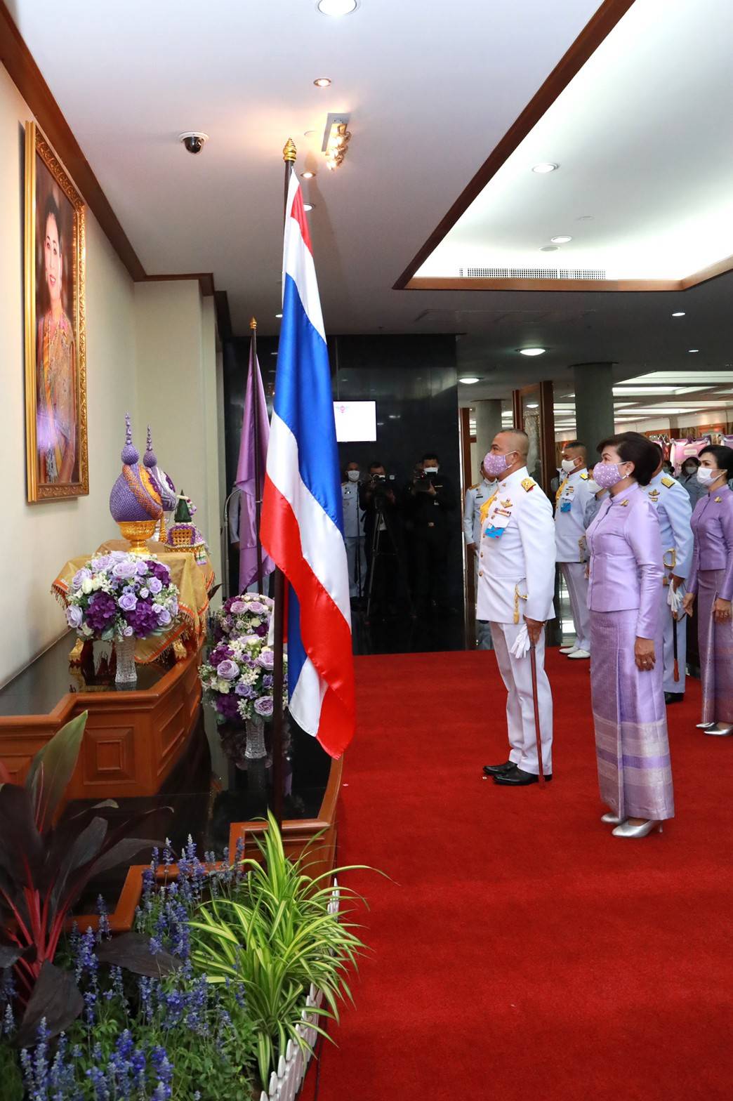 087 เมื่อวันอังคารที่ ๒ มิถุนายน ๒๕๖๓ คุณรมิดา อินทรเจริญ ร่วมพิธีถวายพระพรชัยมงคล และพิธีลงนามถว...