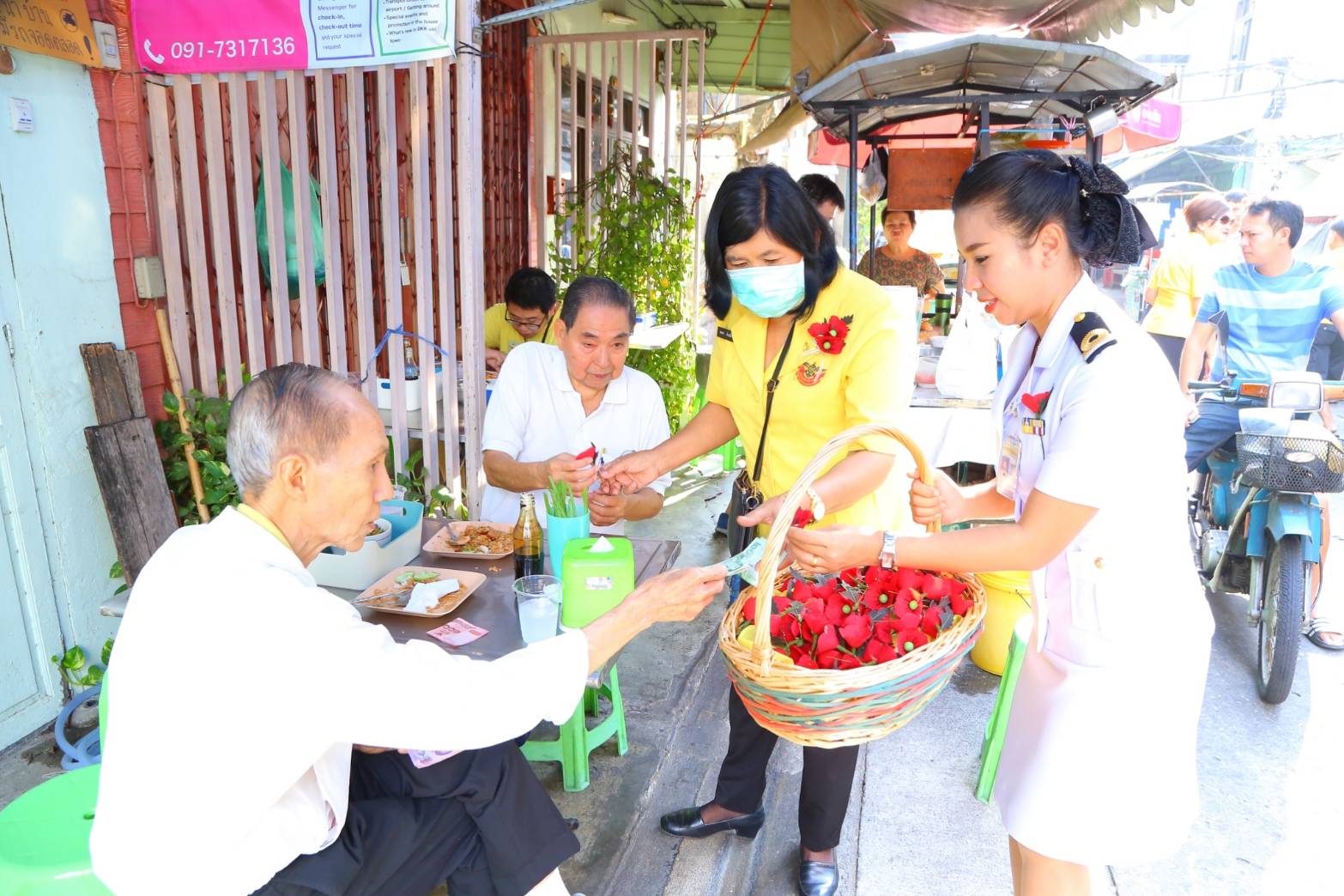 ๐๕๐ เมื่อวันที่ ๑ กุมภาพันธ์ ๒๕๖๒ สมาคมภริยาฯ จัดกิจกรรมจำหน่ายดอกป๊อปปี้ ภายในศาลาว่าการกลาโหม และแหล่งชุมชนโดยรอบ เพื่อนำรายได้ไปมอบให้มูลนิธิสงเคราะห์ครอบครัวทหารผ่านศึก นำไปช่วยเหลือทหารผ่านศึกและครอบครัวตลอดจนสาธารณกุศลต่างๆ