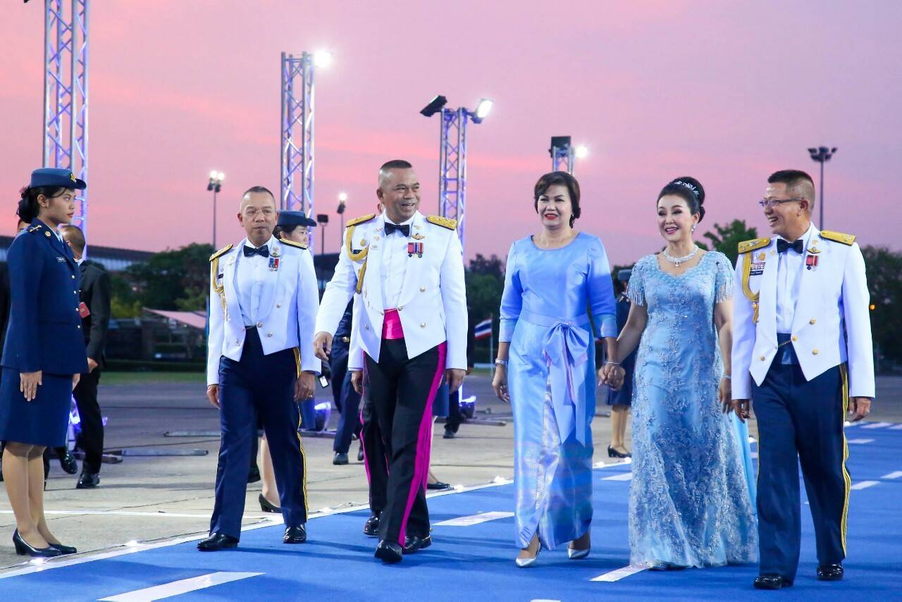 ๐๖๘ เมื่อวันที่ ๙ เมษายน ๒๕๖๒ นายกสมาคมภริยาฯ ร่วมงานเลี้ยงรับรองเนื่องในวันกองทัพอากาศ ณ อา...
