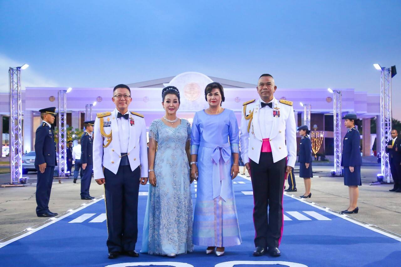 ๐๖๘ เมื่อวันที่ ๙ เมษายน ๒๕๖๒ นายกสมาคมภริยาฯ ร่วมงานเลี้ยงรับรองเนื่องในวันกองทัพอากาศ ณ อาคารรณนภากาศ รร.นนก. ถ.พหลโยธิน เขตสายไหม กรุงเทพฯ