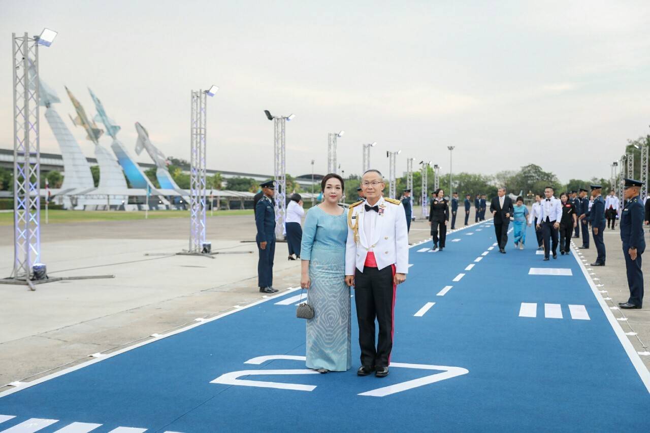 ๐๖๘ เมื่อวันที่ ๙ เมษายน ๒๕๖๒ นายกสมาคมภริยาฯ ร่วมงานเลี้ยงรับรองเนื่องในวันกองทัพอากาศ ณ อาคารรณนภากาศ รร.นนก. ถ.พหลโยธิน เขตสายไหม กรุงเทพฯ