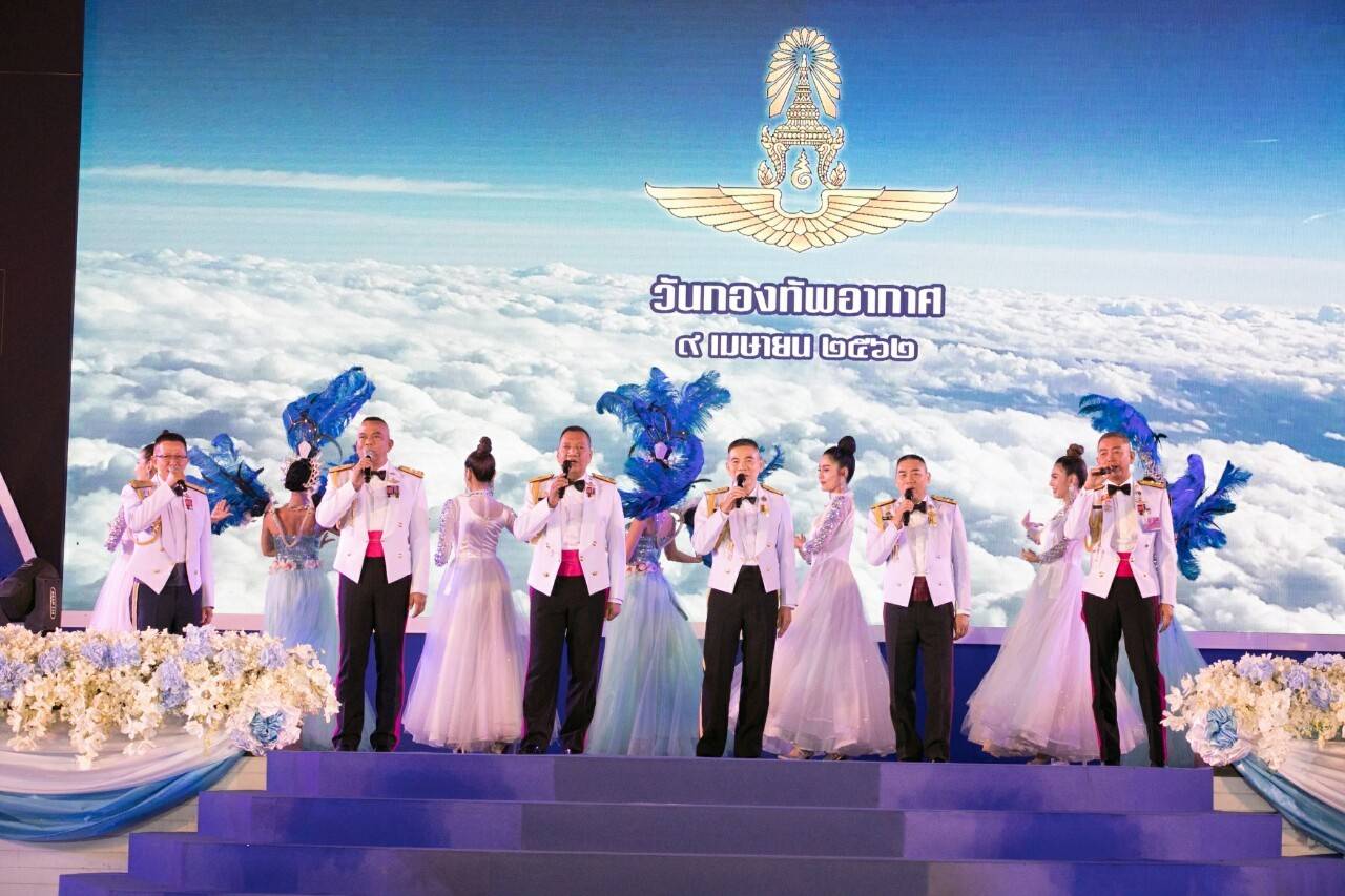 ๐๖๘ เมื่อวันที่ ๙ เมษายน ๒๕๖๒ นายกสมาคมภริยาฯ ร่วมงานเลี้ยงรับรองเนื่องในวันกองทัพอากาศ ณ อาคารรณนภากาศ รร.นนก. ถ.พหลโยธิน เขตสายไหม กรุงเทพฯ