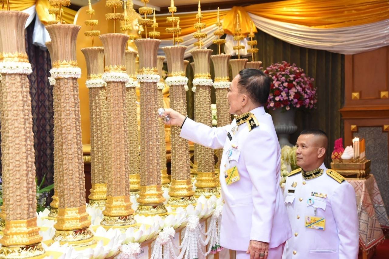 ๐๙๔ เมื่อวันที่ ๑๑ กรกฎาคม ๒๕๖๒ คุณยุคลธร เกษโกวิท อุปนายกสมาคมภริยาฯ เป็นผู้แทนนายกสมาคมฯ พร...