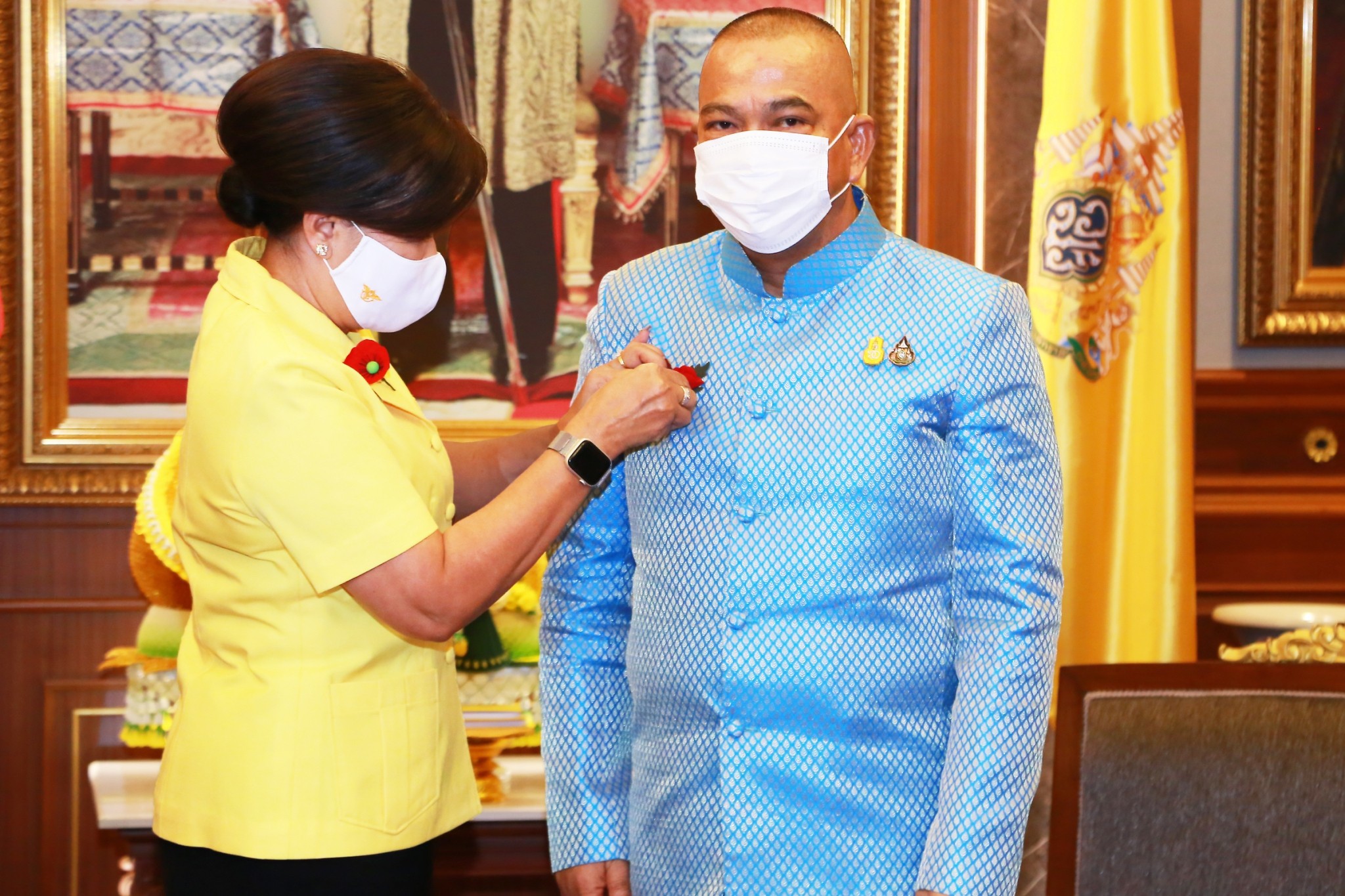 ๐๔๐ นายกสมาคมภริยาข้าราชการสำนักงานปลัดกระทรวงกลาโหม พร้อมด้วยอุปนายก และกรรมการสมาคมฯ ออกจำหน่าย...