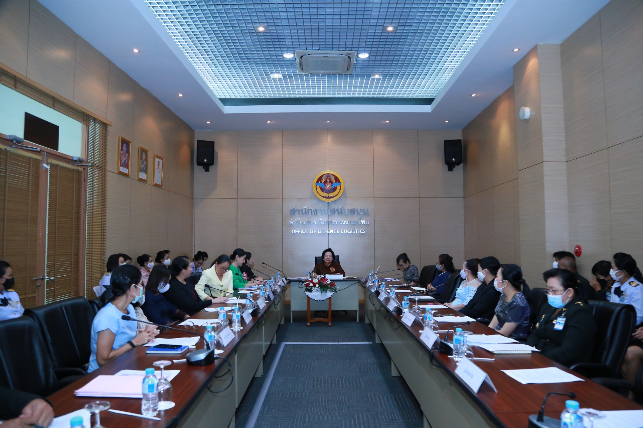 ๐๑๗ การประชุมโครงการของสมาคมฯ เพื่อรับฟังรายงานผลการดำเนินงาน ในปีที่ผ่านมา ของหน่วยขึ้นตรงในสังกัดสำนักงานปลัดกระทรวงกลาโหม และมอบนโยบายในการจัดกิจกรรมโครงการปี ๒๕๖๔