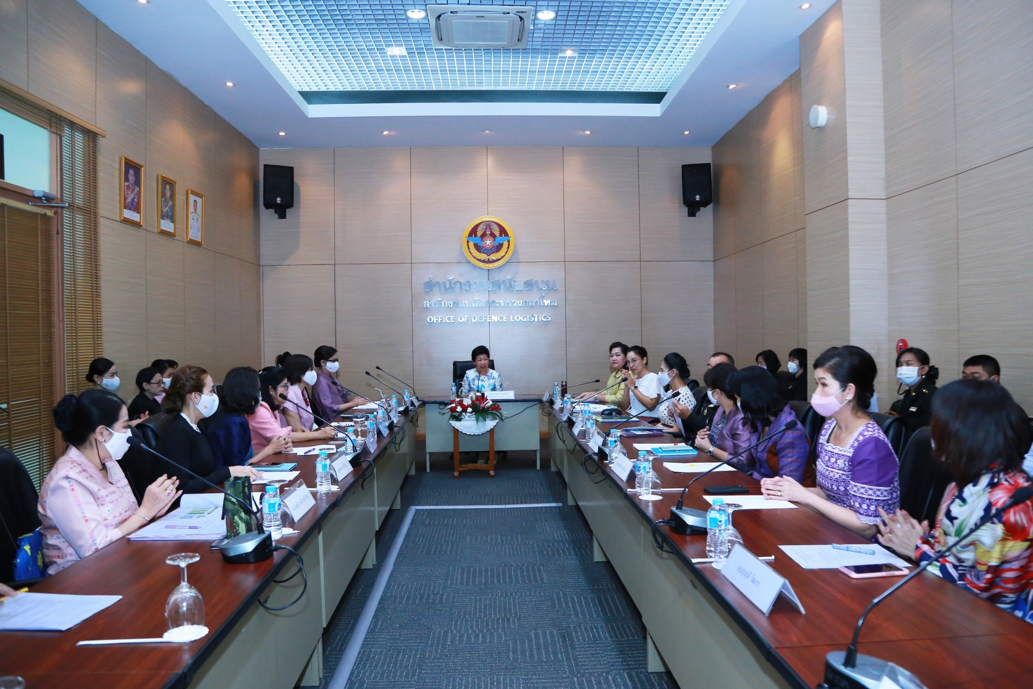 ๐๑๗ การประชุมโครงการของสมาคมฯ เพื่อรับฟังรายงานผลการดำเนินงาน ในปีที่ผ่านมา ของหน่วยขึ้นตรงในสังกัดสำนักงานปลัดกระทรวงกลาโหม และมอบนโยบายในการจัดกิจกรรมโครงการปี ๒๕๖๔