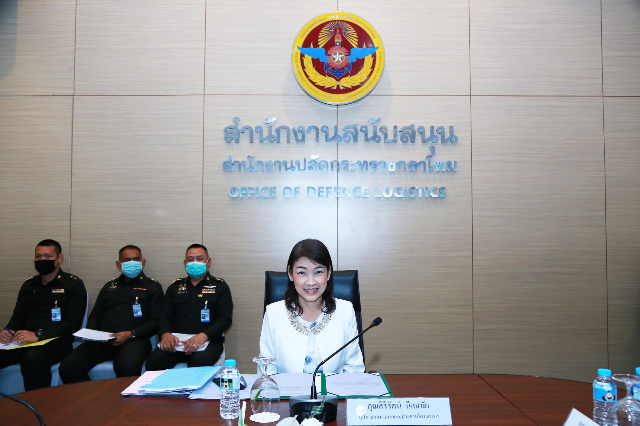 ๐๑๗ การประชุมโครงการของสมาคมฯ เพื่อรับฟังรายงานผลการดำเนินงาน ในปีที่ผ่านมา ของหน่วยขึ้นตรงในสังกัดสำนักงานปลัดกระทรวงกลาโหม และมอบนโยบายในการจัดกิจกรรมโครงการปี ๒๕๖๔