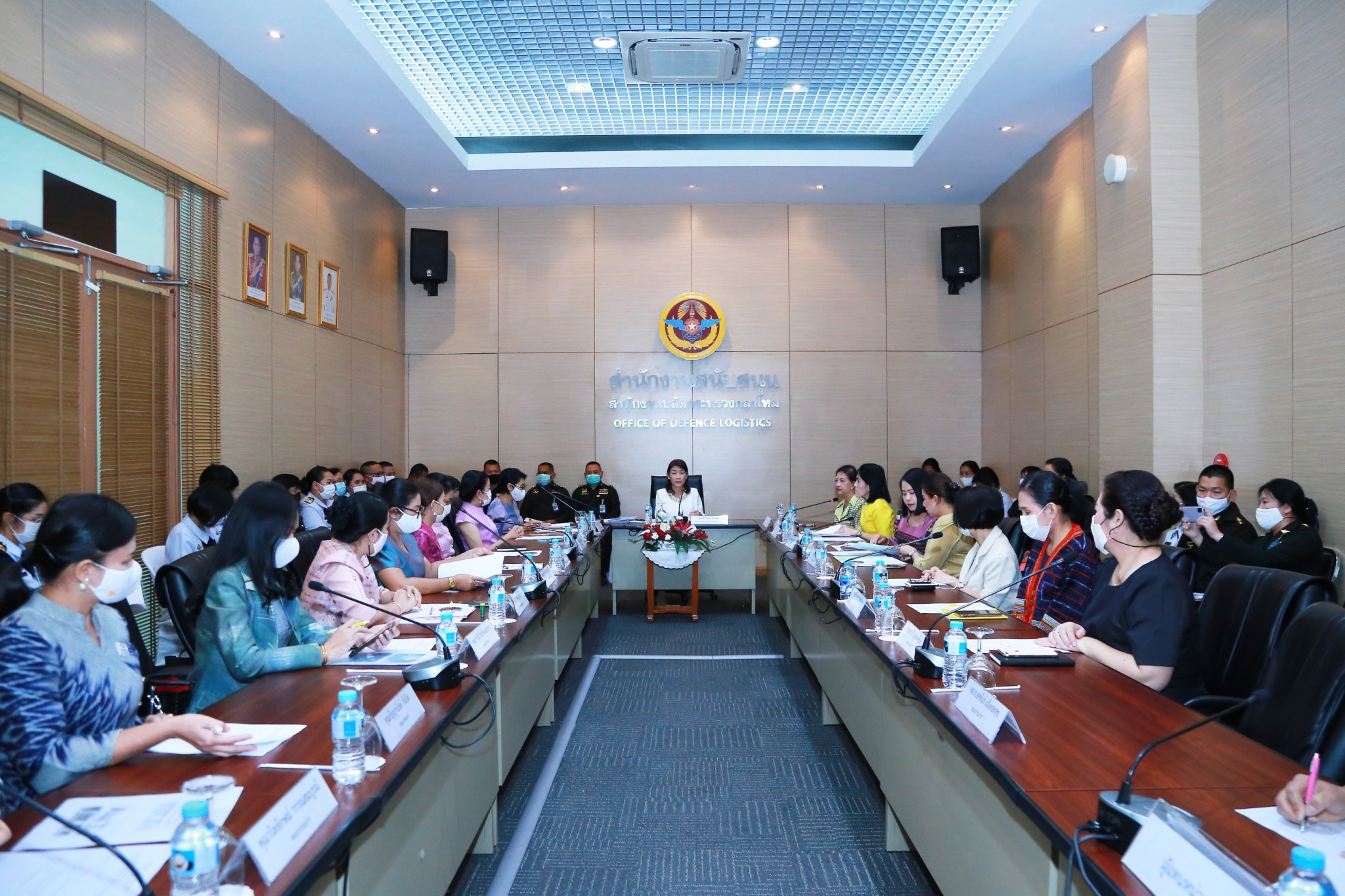 ๐๑๗ การประชุมโครงการของสมาคมฯ เพื่อรับฟังรายงานผลการดำเนินงาน ในปีที่ผ่านมา ของหน่วยขึ้นตรงในสังกัดสำนักงานปลัดกระทรวงกลาโหม และมอบนโยบายในการจัดกิจกรรมโครงการปี ๒๕๖๔