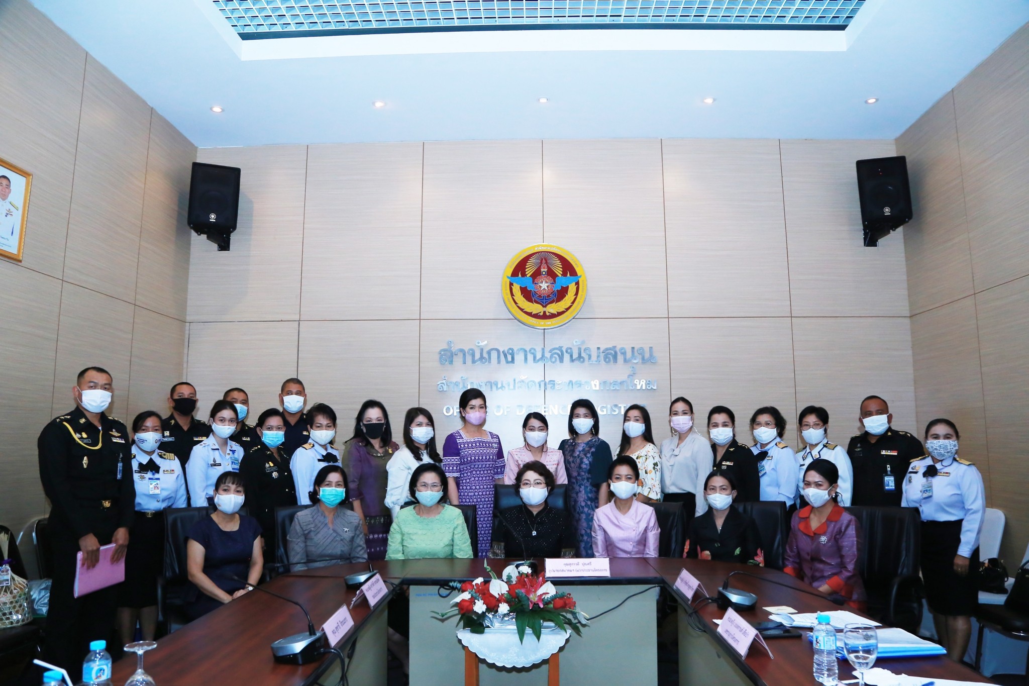 ๐๑๗ การประชุมโครงการของสมาคมฯ เพื่อรับฟังรายงานผลการดำเนินงาน ในปีที่ผ่านมา ของหน่วยขึ้นตรงในสังกัดสำนักงานปลัดกระทรวงกลาโหม และมอบนโยบายในการจัดกิจกรรมโครงการปี ๒๕๖๔