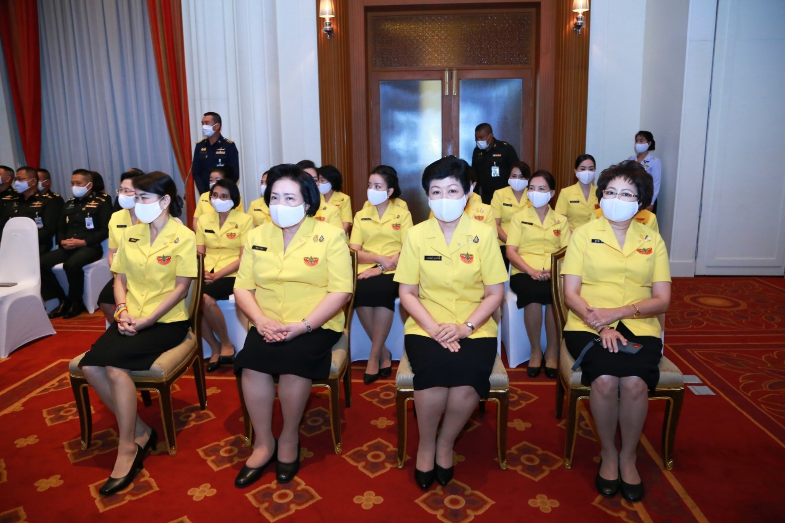 ๐๑๙ พิธีรับมอบเงินและของรางวัลงานกาชาด ประจำปี ๒๕๖๓