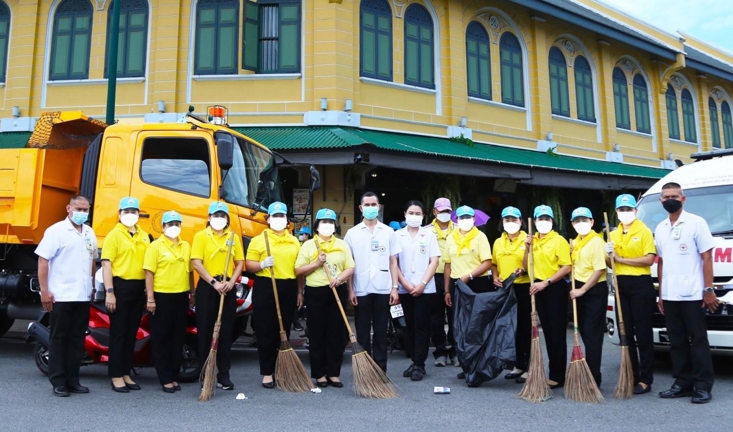 ๐๖๔ นายก สคภ.สป. พร้อมด้วยคณะกรรมการสมาคมฯ ร่วมกิจกรรมจิตอาสาพัฒนา “เราทำความดีด้วยหัวใจ”