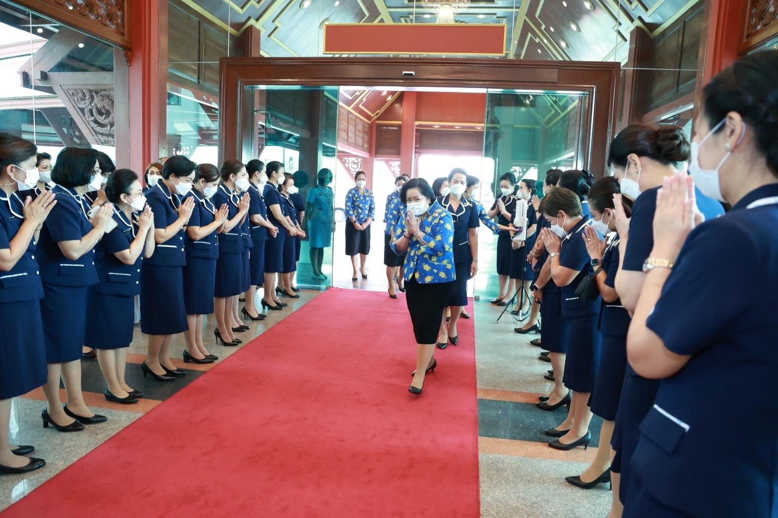 ๐๖๓ นายก สคภ.สป. พร้อมด้วยคณะกรรมการสมาคมฯ ร่วมงานวันคล้ายวันสถาปนาสมาคมภริยาทหารเรือ ครบรอบปีที่ ๔๗