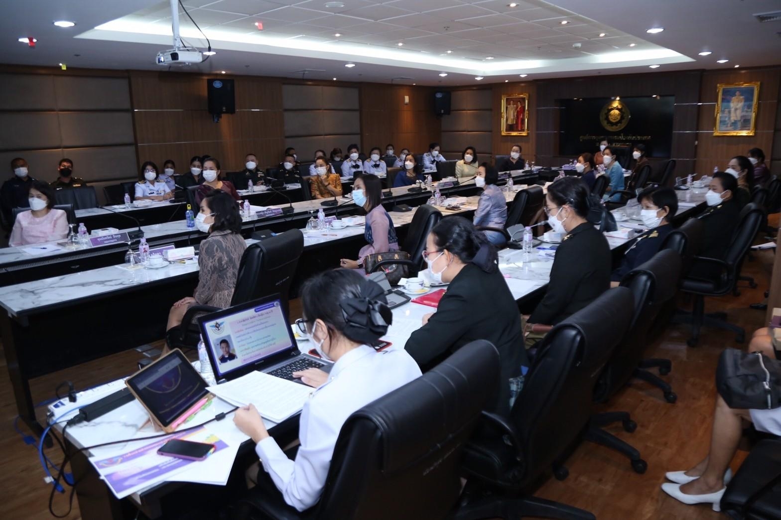 ๐๒๐ การประชุมโครงการของสมาคมฯ เพื่อรับฟังรายงานผลการดำเนินงานและมอบนโยบายในการจัดกิจกรรมโครงการปี ๒๕๖๕