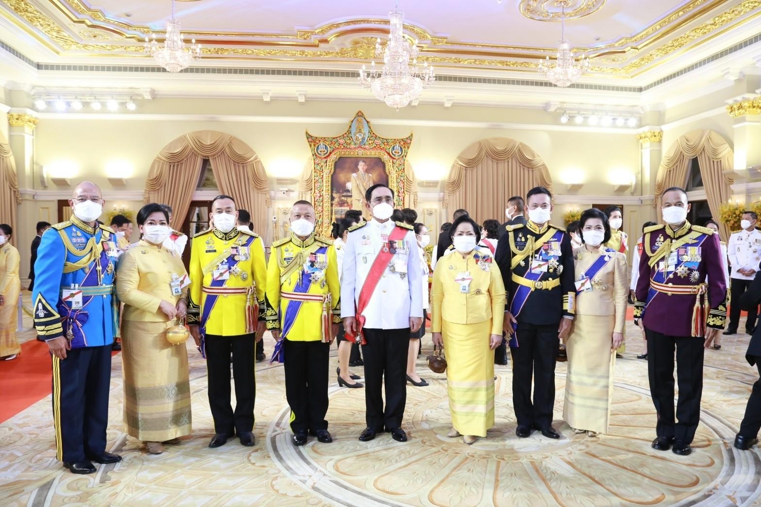 ๐๗๙ ปลัดกระทรวงกลาโหม และนายกสมาคมภริยาฯ พร้อมด้วยรองปลัดกระทรวงกลาโหม และคู่สมรส ร่วมงานสโมสรสันนิบาตเฉลิมพระเกียรติฯ ประจำปีพุทธศักราช ๒๕๖๕
