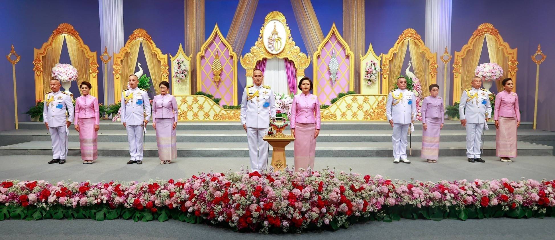 ๐๙๑ ปลัดกระทรวงกลาโหม พร้อมด้วยนายก สคภ.สป. นำคณะนายทหารชั้นผู้ใหญ่พร้อมภริยา บันทึกเทปอาเศียรวาท ถวายพระพรชัยมงคล เนื่องในโอกาสมหามงคลเฉลิมพระชนมพรรษา สมเด็จพระนางเจ้าฯ พระบรมราชินี