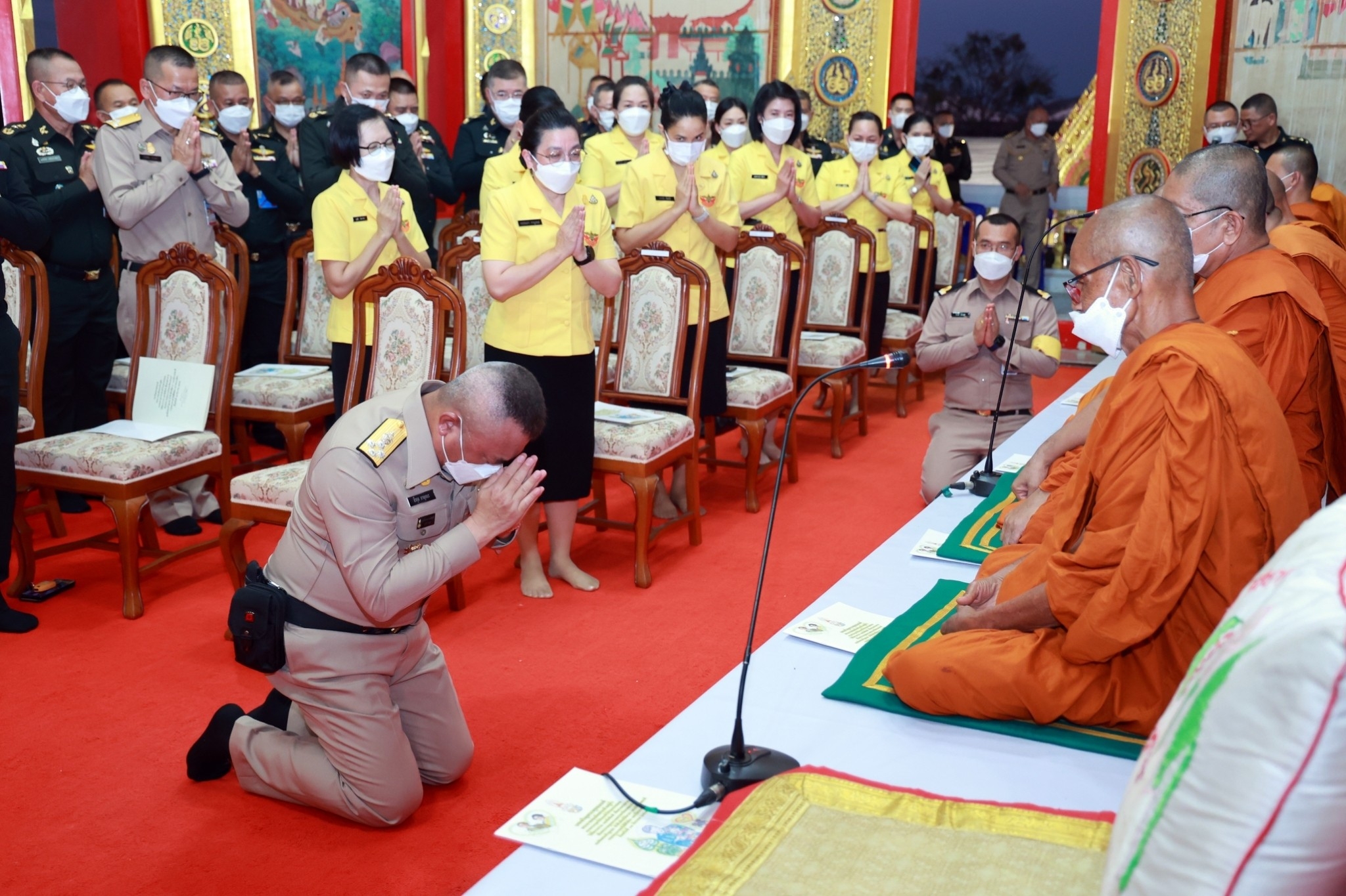 ๐๗๔ พิธีเจริญพระพุทธมนต์ถวายพระพรชัยมงคลแด่ สมเด็จพระเจ้าลูกเธอ เจ้าฟ้าพัชรกิติยาภา นเรนทิราเทพยวดี กรมหลวงราชสาริณีสิริพัชร มหาวัชรราชธิดา
