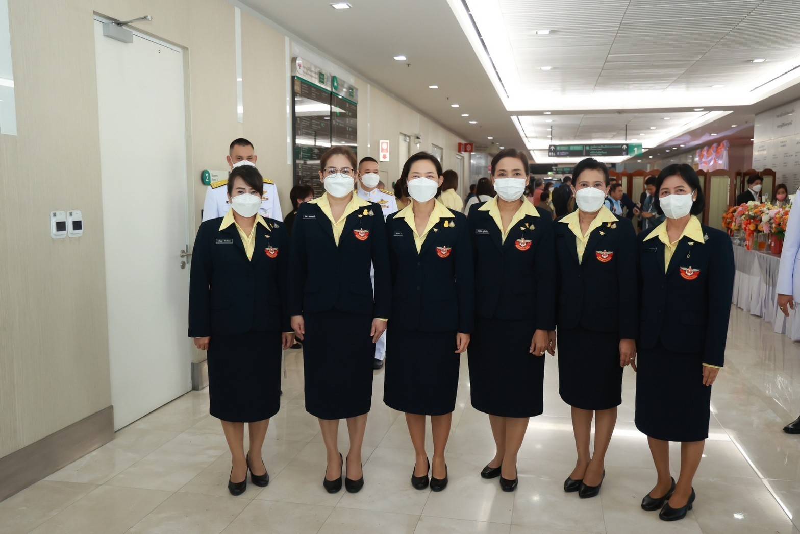 ๐๔๕ นายก สคภ.สป.นำคณะกรรมการสมาคมฯ ลงนามถวายพระพร สมเด็จพระเจ้าลูกเธอ เจ้าฟ้าพัชรกิติยาภา นเรนทิราเทพยวดี กรมหลวงราชสาริณีสิริพัชร มหาวัชรราชธิดา