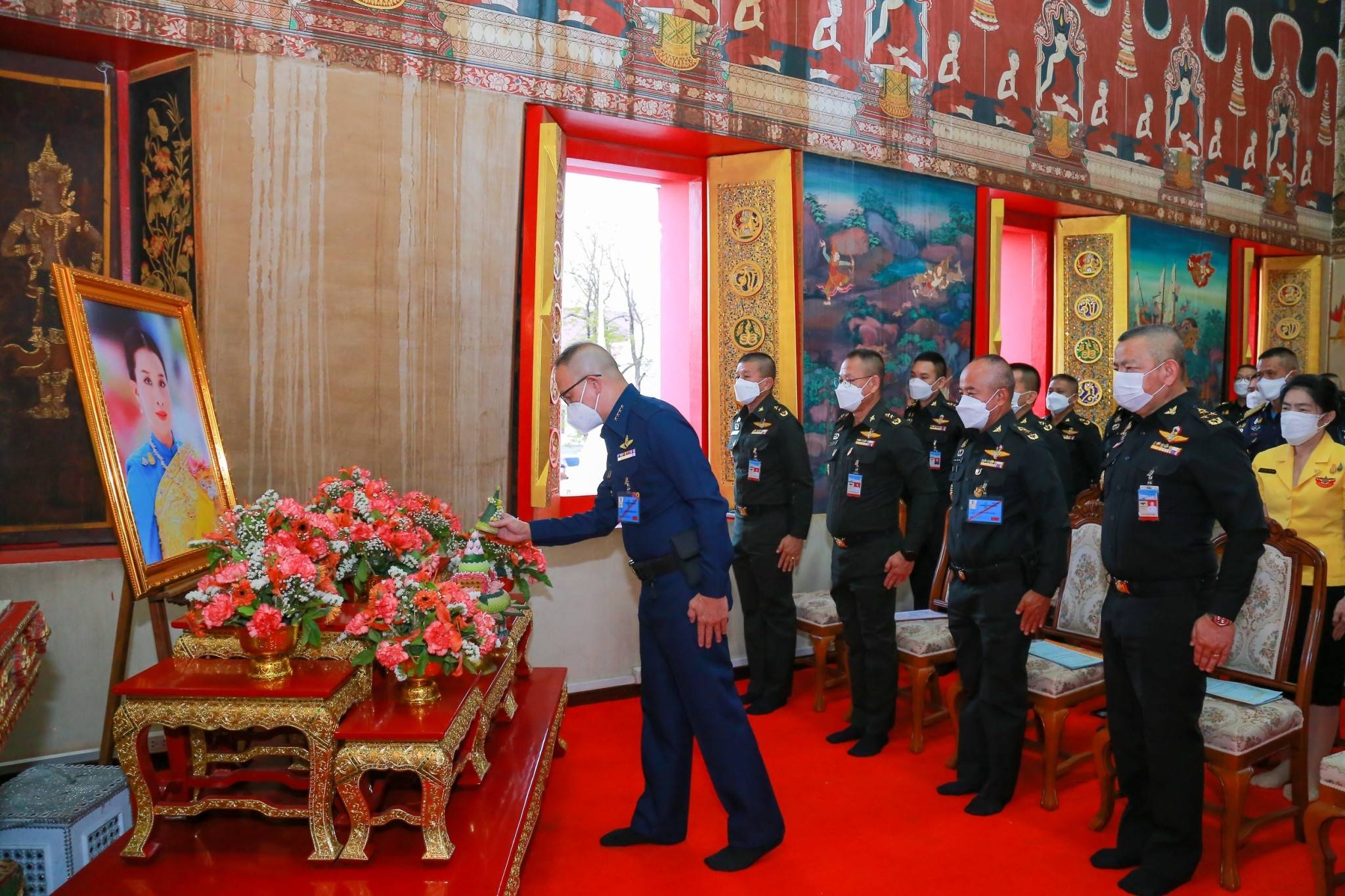 ๐๕๗ พิธีเจริญพระพุทธมนต์ถวายพระพรชัยมงคลแด่ สมเด็จพระเจ้าลูกเธอ เจ้าฟ้าพัชรกิติยาภา นเรนทิราเทพยวดี กรมหลวงราชสาริณีสิริพัชร มหาวัชรราชธิดา