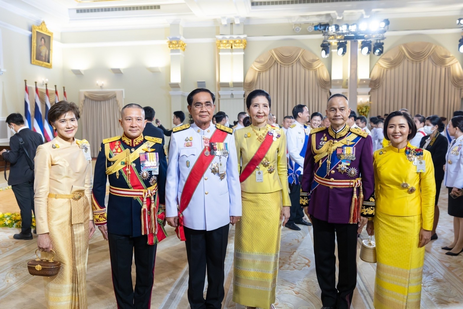 ๐๙๔ ปลัดกระทรวงกลาโหม และนายก สคภ.สป. พร้อมด้วยข้าราชการชั้นผู้ใหญ่ และคู่สมรส ร่วมงานสโมสรสันนิบาตเฉลิมพระเกียรติฯ ประจำปีพุทธศักราช ๒๕๖๖