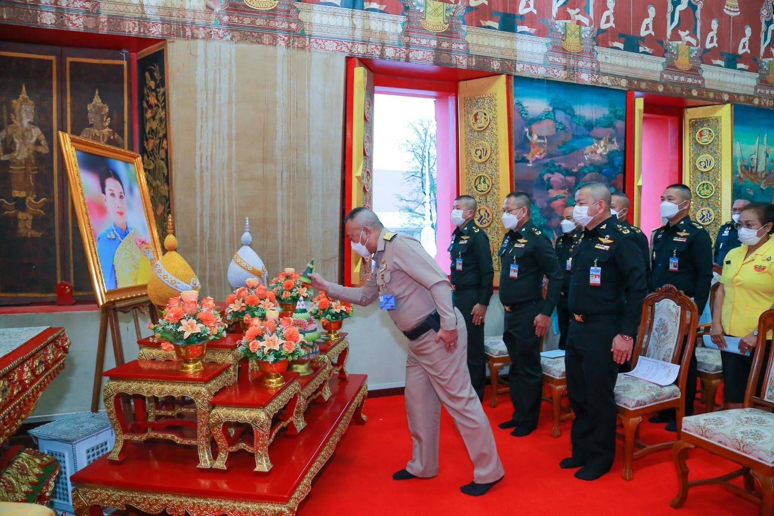 ๐๕๙ พิธีเจริญพระพุทธมนต์ถวายพระพรชัยมงคลแด่ สมเด็จพระเจ้าลูกเธอ เจ้าฟ้าพัชรกิติยาภา นเรนทิราเทพยวดี กรมหลวงราชสาริณีสิริพัชร มหาวัชรราชธิดา