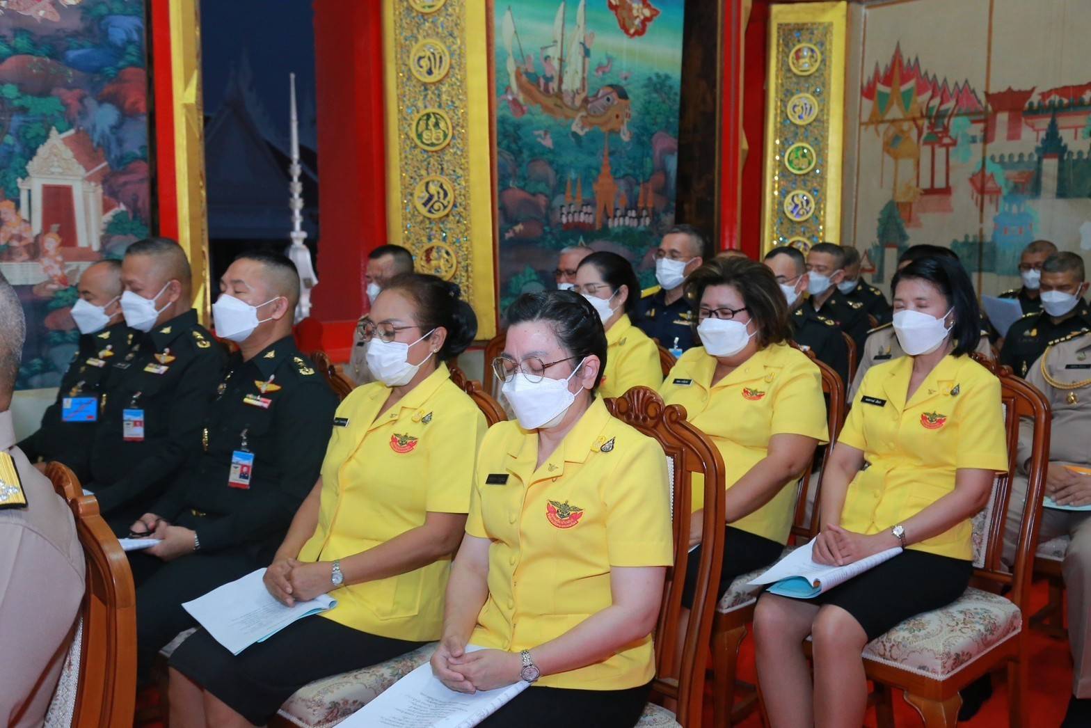 ๐๕๙ พิธีเจริญพระพุทธมนต์ถวายพระพรชัยมงคลแด่ สมเด็จพระเจ้าลูกเธอ เจ้าฟ้าพัชรกิติยาภา นเรนทิราเทพยวดี กรมหลวงราชสาริณีสิริพัชร มหาวัชรราชธิดา