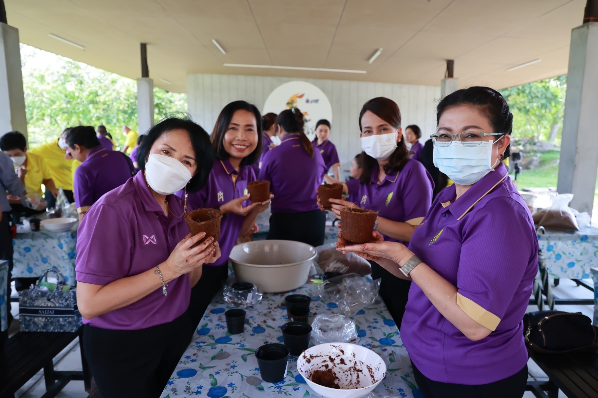๐๘๗ นายก สคภ.สป. พร้อมด้วยคณะกรรมการสมาคมฯ ศึกษาดูงาน ณ ศูนย์เรียนรู้ป่าวังจันทร์ โดยสถาบันปลูกป่าและระบบนิเวศ ปตท. จ.ระยอง