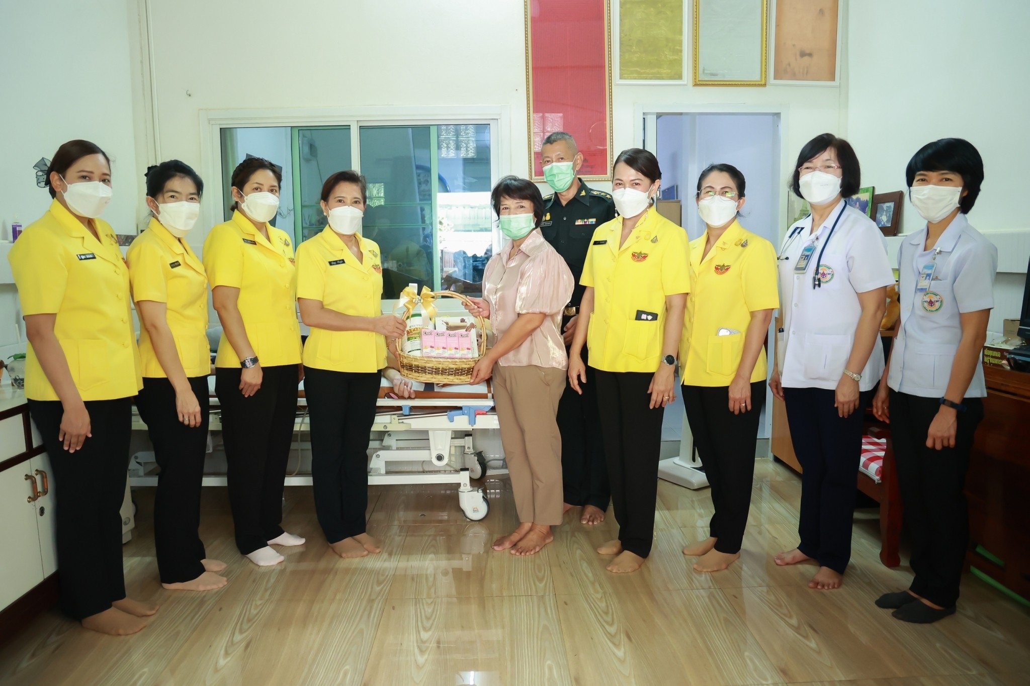 ๐๙๕ กิจกรรมโครงการสายใยรักษ์: เพื่อคนพิเศษ ตรวจเยี่ยมบุตรที่มีความต้องการพิเศษ