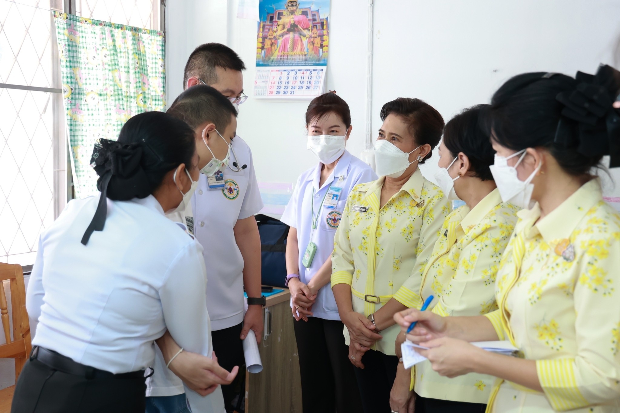 ๐๙๕ กิจกรรมโครงการสายใยรักษ์: เพื่อคนพิเศษ ตรวจเยี่ยมบุตรที่มีความต้องการพิเศษ