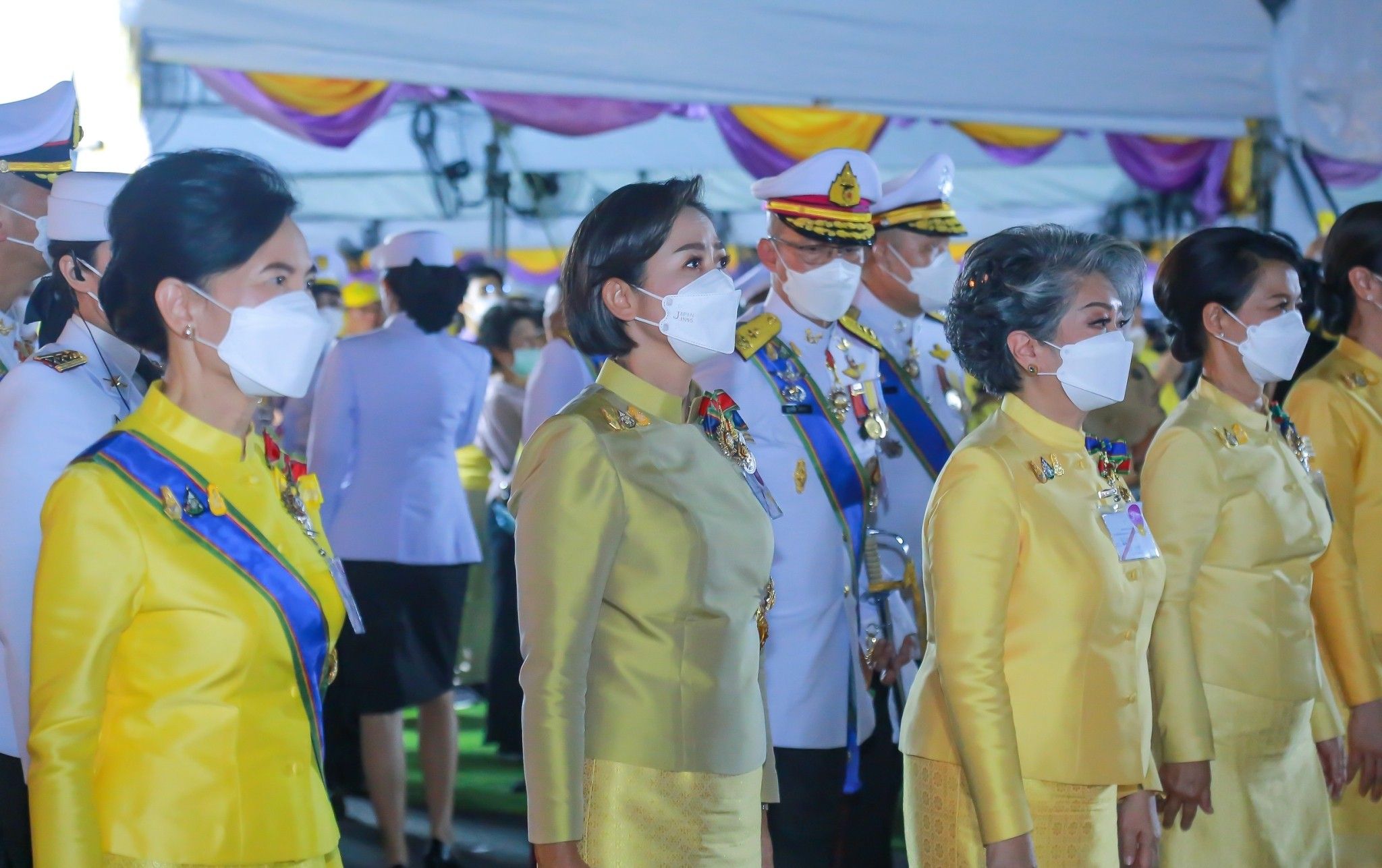 ๐๐๕ นายกสมาคมภริยาฯ ร่วมพิธีเปิดพระบรมราชานุสาวรีย์พระบาทสมเด็จพระบรมชนกาธิเบศร มหาภูมิพลอดุลยเดชมหาราช บรมนาถบพิตร ณ อทุยานเฉลิมพระเกียรติฯ