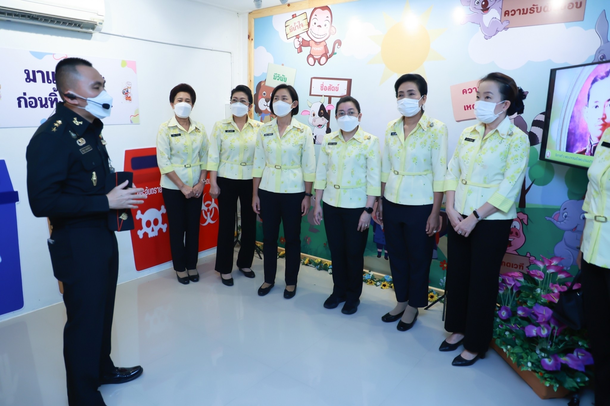 ๐๗๗ นายก สคภ.สป. พร้อมด้วยคณะกรรมการสมาคมฯ เดินทางไปตรวจเยี่ยมโครงการต่างๆ ของสมาคมฯ ณ ศอว.ศอพท. อ.เมือง จ.ลพบุรี