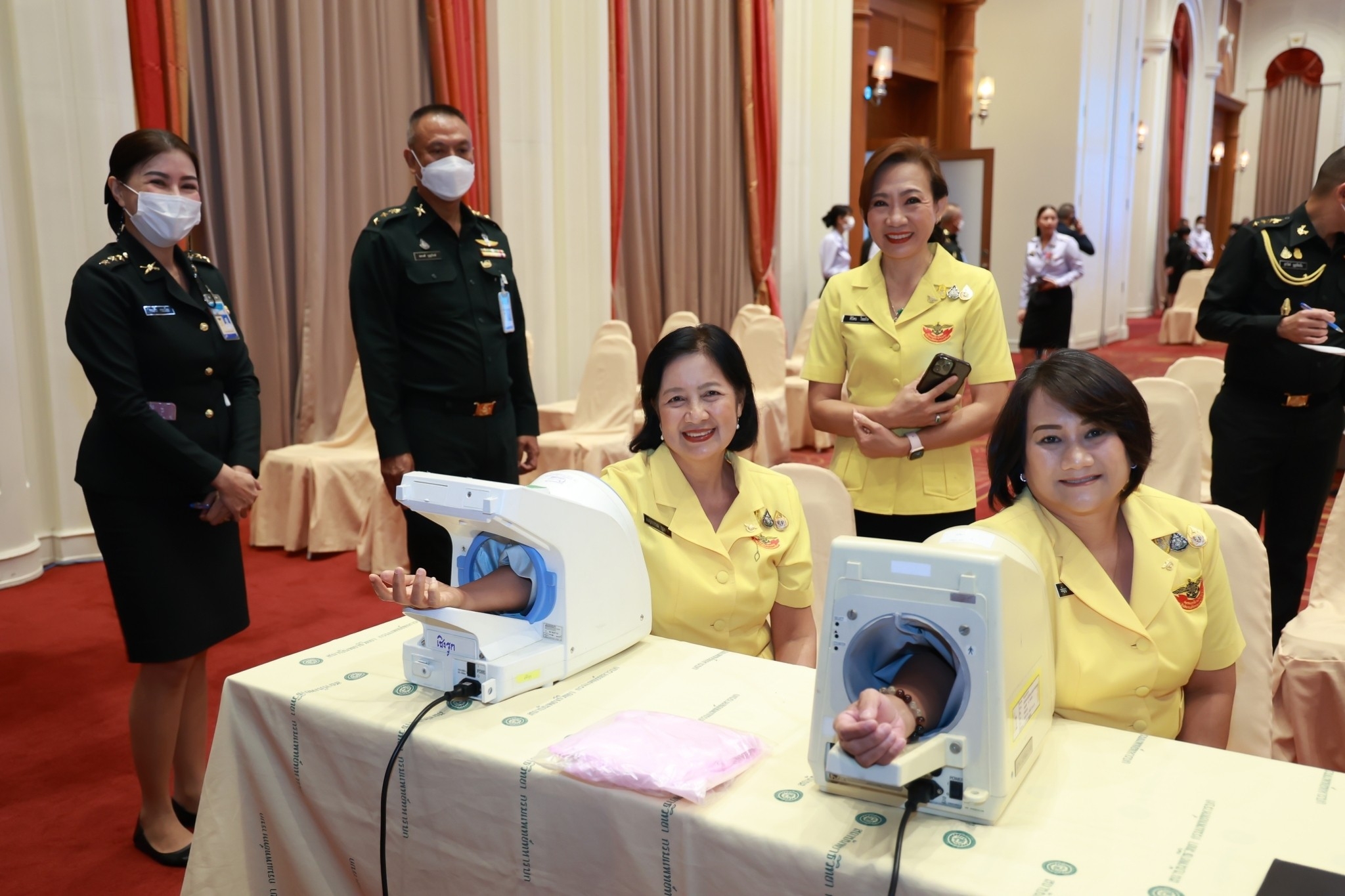 ๑๒๙ คณะกรรมการสมาคมฯ ร่วมกิจกรรมบริจาคโลหิตถวายเป็นพระราชกุศล