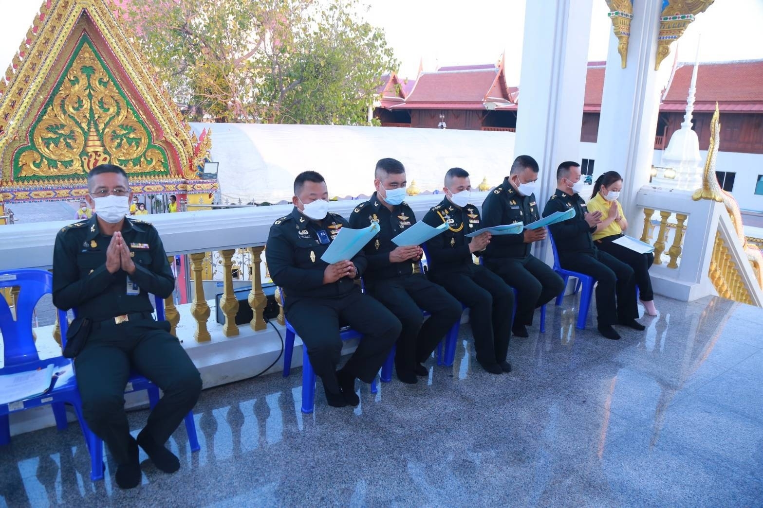 ๐๖๒ พิธีเจริญพระพุทธมนต์ถวายพระพรชัยมงคลแด่ สมเด็จพระเจ้าลูกเธอ เจ้าฟ้าพัชรกิติยาภา นเรนทิราเทพยวดี กรมหลวงราชสาริณีสิริพัชร มหาวัชรราชธิดา