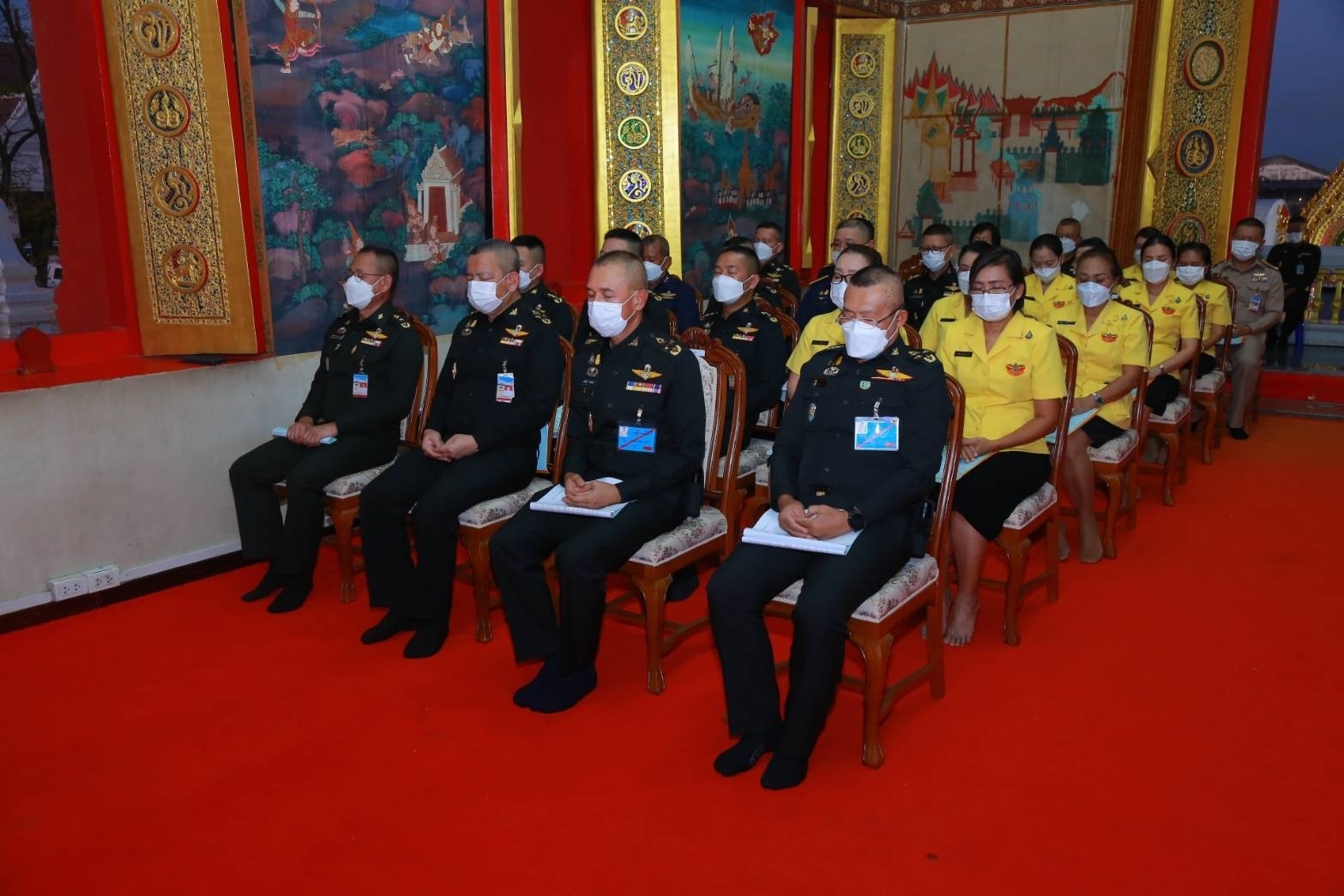 ๐๖๒ พิธีเจริญพระพุทธมนต์ถวายพระพรชัยมงคลแด่ สมเด็จพระเจ้าลูกเธอ เจ้าฟ้าพัชรกิติยาภา นเรนทิราเทพยวดี กรมหลวงราชสาริณีสิริพัชร มหาวัชรราชธิดา