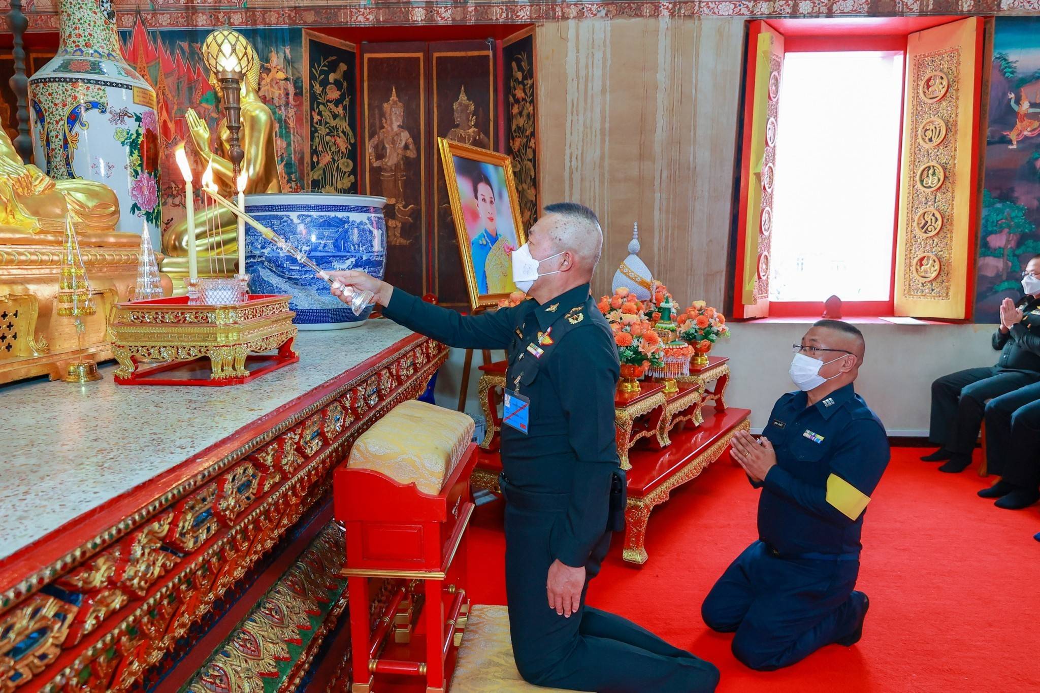๐๘๐ พิธีเจริญพระพุทธมนต์ถวายพระพรชัยมงคลแด่ สมเด็จพระเจ้าลูกเธอ เจ้าฟ้าพัชรกิติยาภา นเรนทิราเทพยวดี กรมหลวงราชสาริณีสิริพัชร มหาวัชรราชธิดา