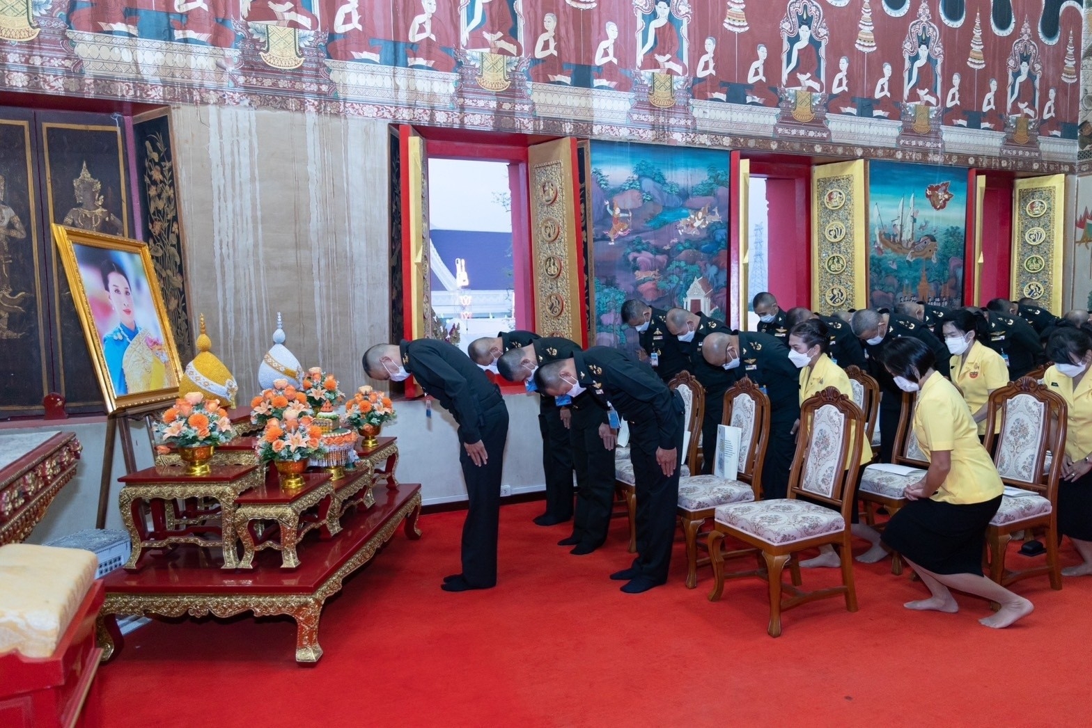 ๐๖๗ พิธีเจริญพระพุทธมนต์ถวายพระพรชัยมงคลแด่ สมเด็จพระเจ้าลูกเธอ เจ้าฟ้าพัชรกิติยาภา นเรนทิราเทพยวดี กรมหลวงราชสาริณีสิริพัชร มหาวัชรราชธิดา