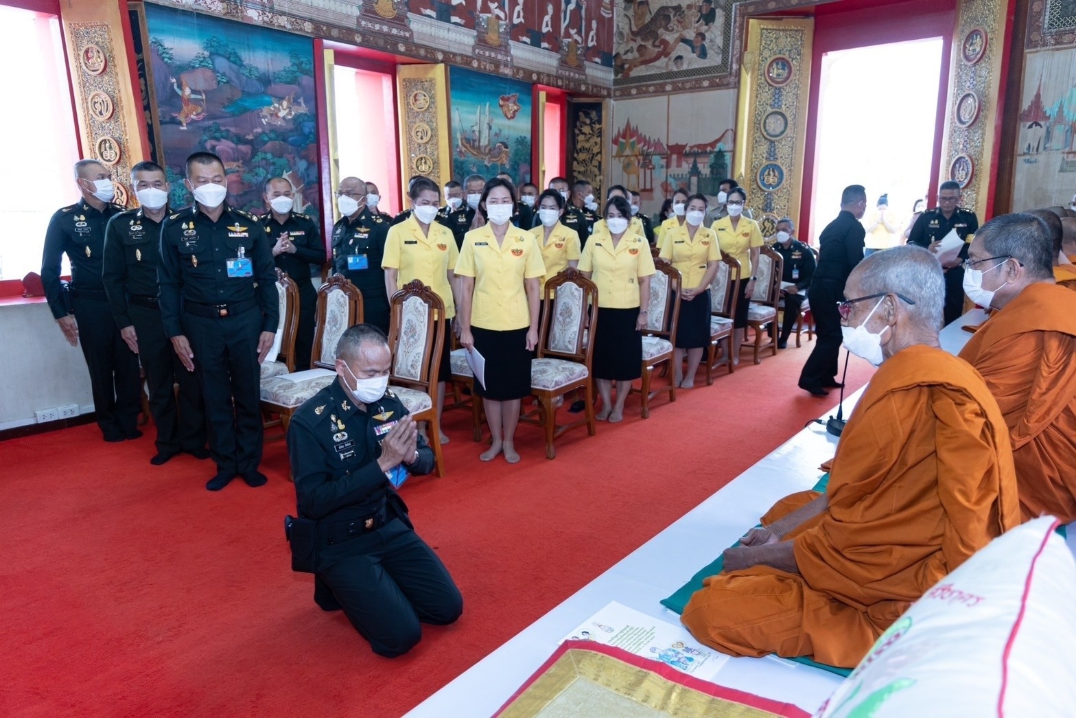 ๐๖๗ พิธีเจริญพระพุทธมนต์ถวายพระพรชัยมงคลแด่ สมเด็จพระเจ้าลูกเธอ เจ้าฟ้าพัชรกิติยาภา นเรนทิราเทพยวดี กรมหลวงราชสาริณีสิริพัชร มหาวัชรราชธิดา