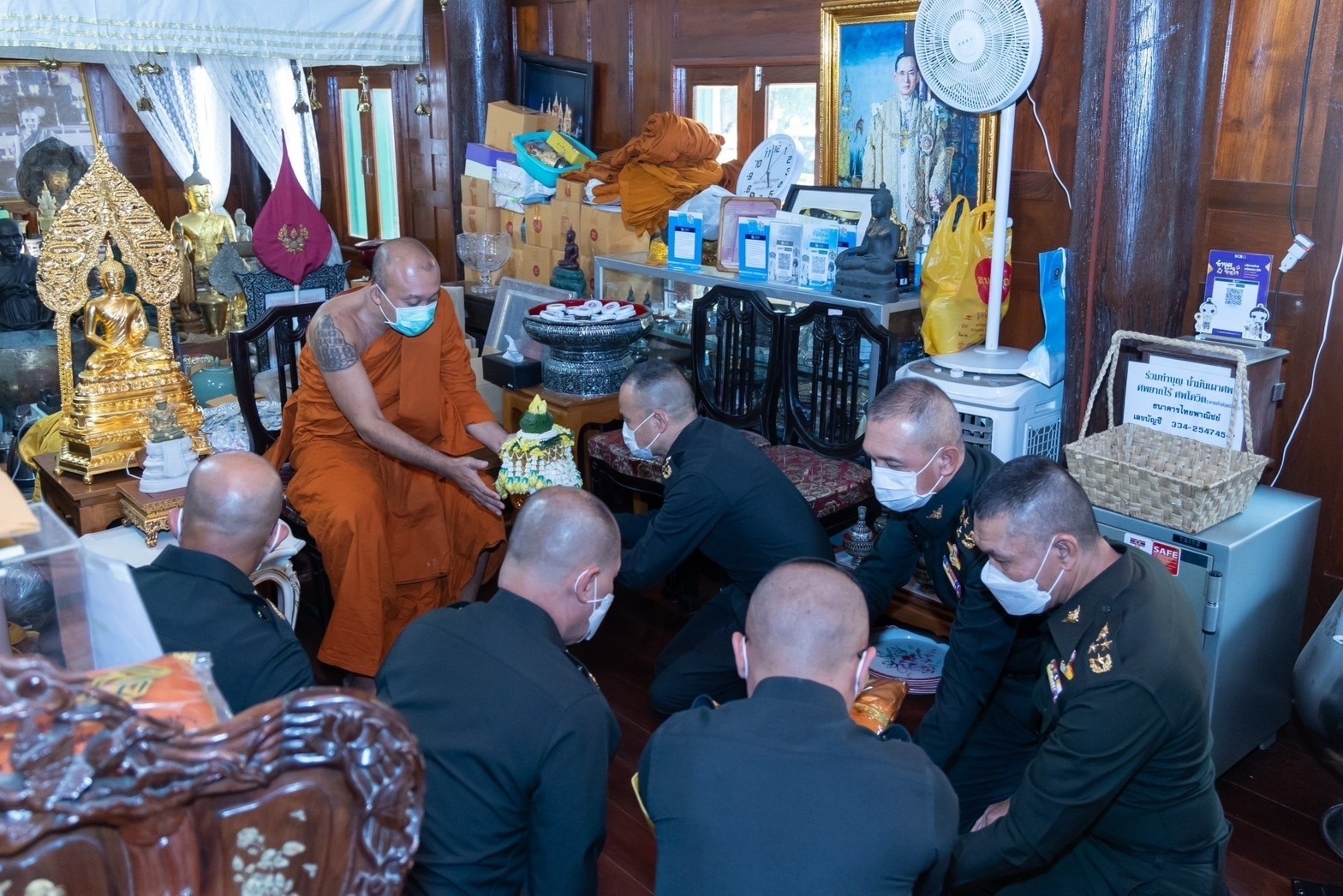 ๐๖๗ พิธีเจริญพระพุทธมนต์ถวายพระพรชัยมงคลแด่ สมเด็จพระเจ้าลูกเธอ เจ้าฟ้าพัชรกิติยาภา นเรนทิราเทพยวดี กรมหลวงราชสาริณีสิริพัชร มหาวัชรราชธิดา