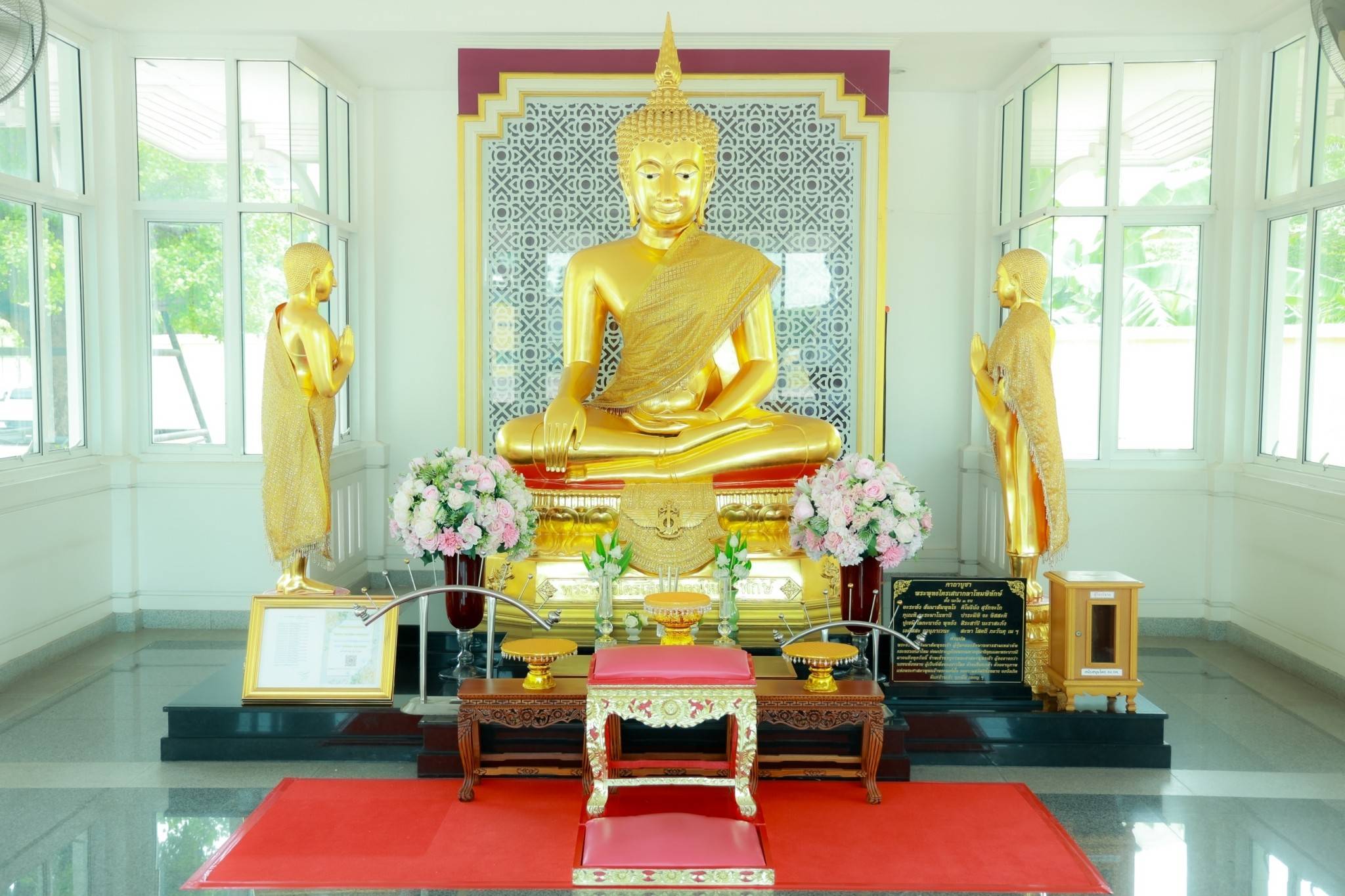 ๐๑ นายก สคภ.สป. และอุปนายกฯ เข้าสักการะสิ่งศักดิ์สิทธิ์ ณ พื้นที่ศรีสมาน