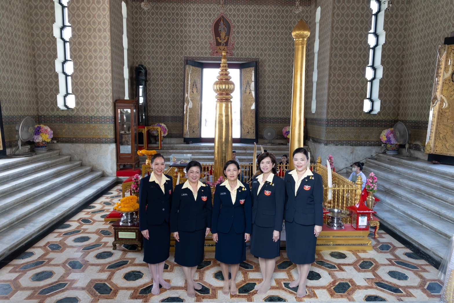 ๐๑๗ พิธีสักการะสิ่งศักดิ์สิทธิ์ เนื่องในโอกาสเข้ารับตำแหน่งคณะกรรมการบริหารสมาคมภริยา ข้าราชการสำนักงานปลัดกระทรวงกลาโหม ประจำปีงบประมาณ พ.ศ.๒๕๖๗ (๖ พ.ย.๖๖)