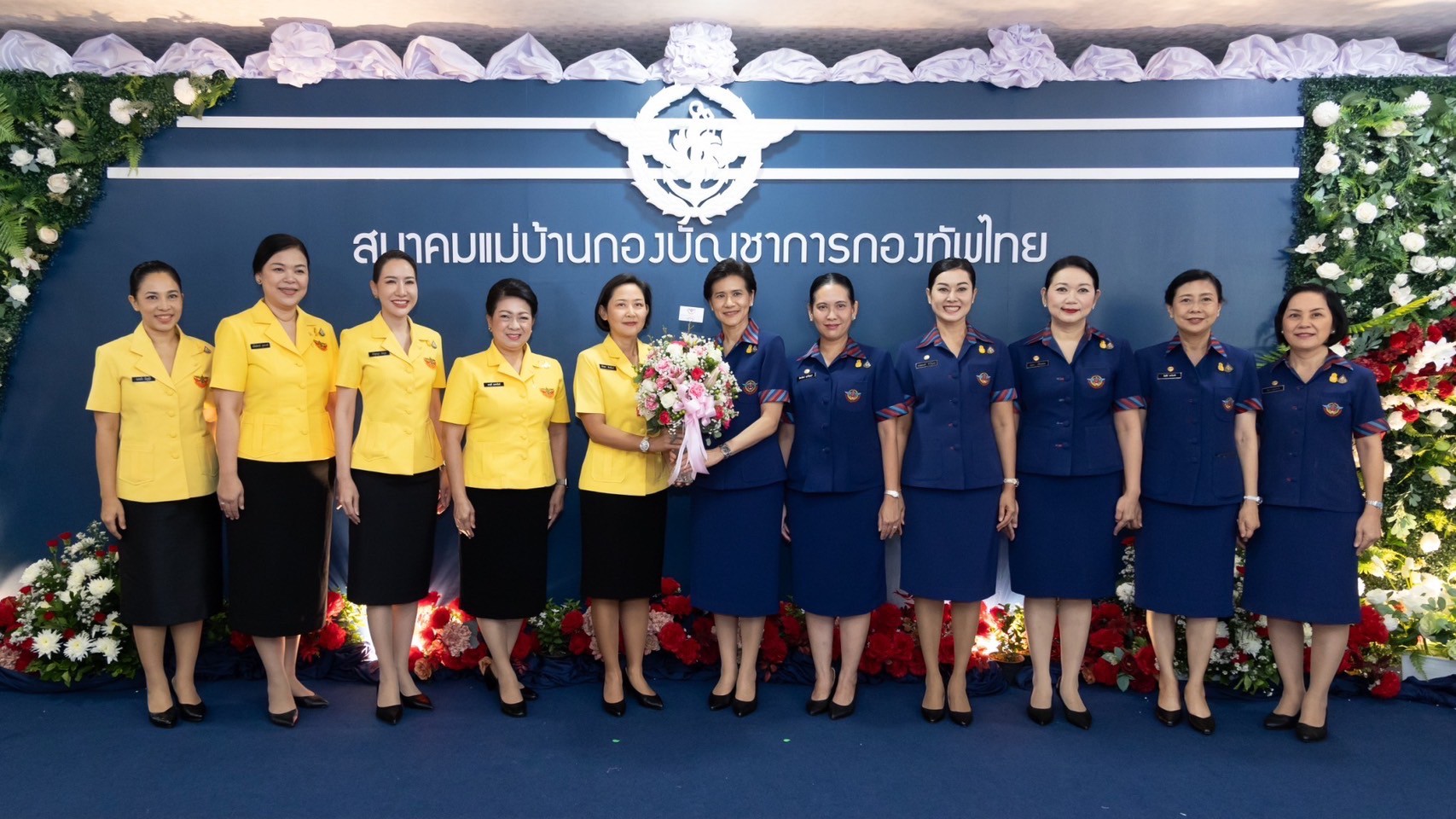๐๒๘ งานเลี้ยงรับรองเนื่องในวันคล้ายวันสถาปนาสมาคมแม่บ้านกองบัญชาการกองทัพไทย ครบรอบปีที่ ๓๖ (๒๗ พ.ย.๖๖)