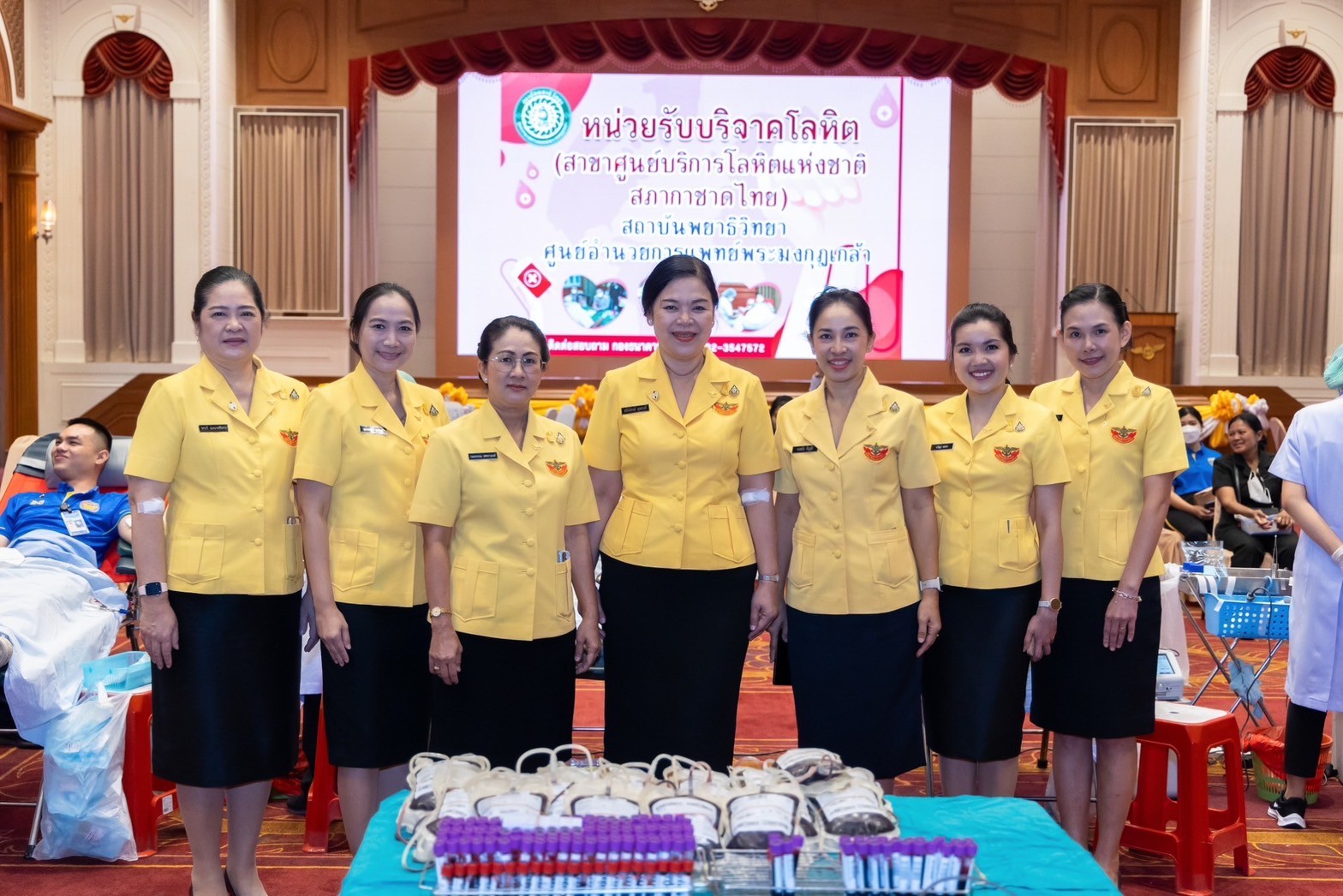 ๐๒๙ อุปนายก สคภ.สป. พร้อมด้วยคณะกรรมการสมาคมฯ ร่วมกิจกรรมบริจาคโลหิตถวายเป็นพระราชกุศล (๒๙ พ.ย.๖๖)