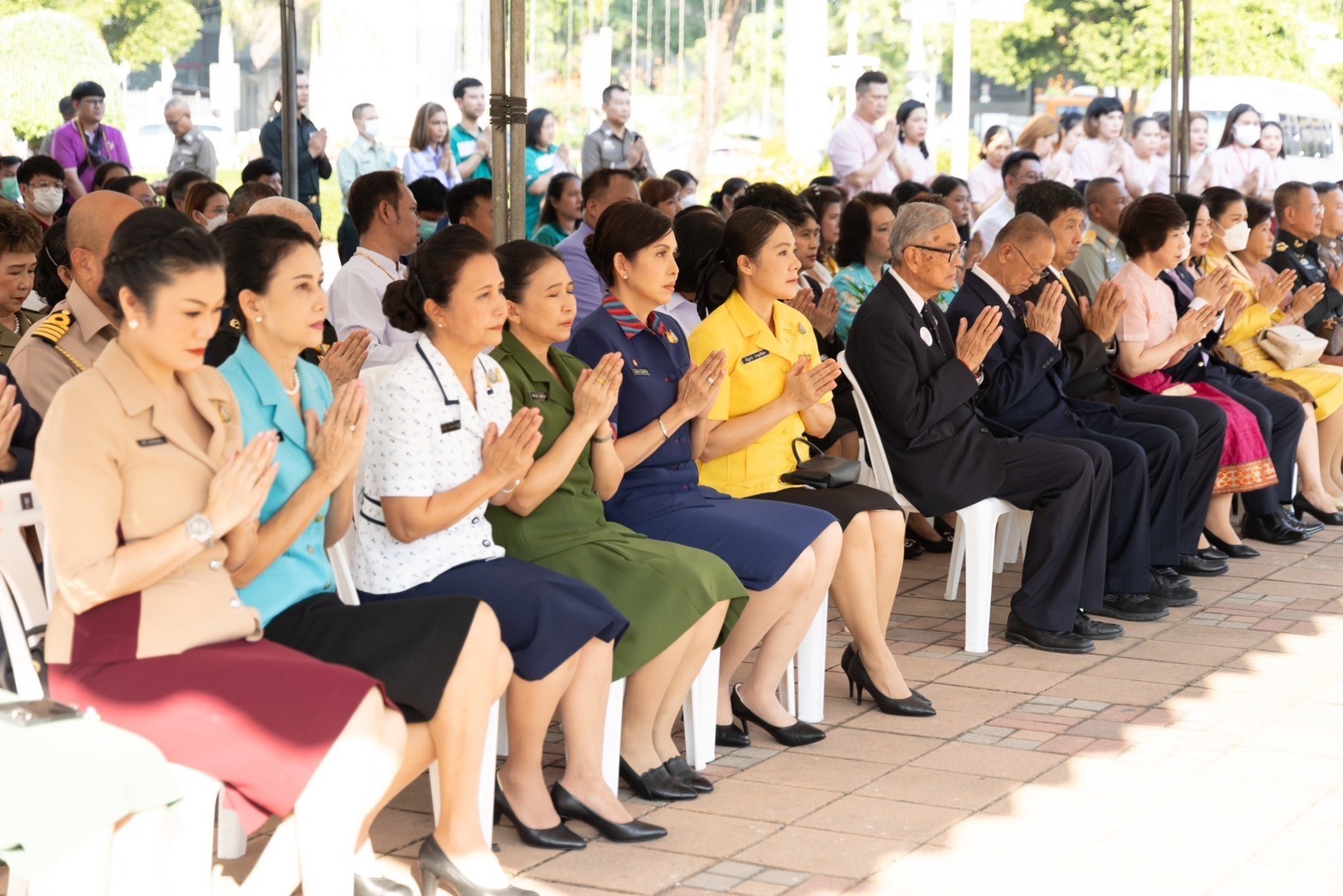 ๐๓๔ พิธีบวงสรวงพระบรมราชานุสรณ์พระบาทสมเด็จพระมงกุฎเกล้าเจ้าอยู่หัว รัชกาลที่ ๖ งานวันกาชาด ๑๐๐ ปี พุทธศักราช ๒๕๖๖ (๖ ธ.ค.๖๖)