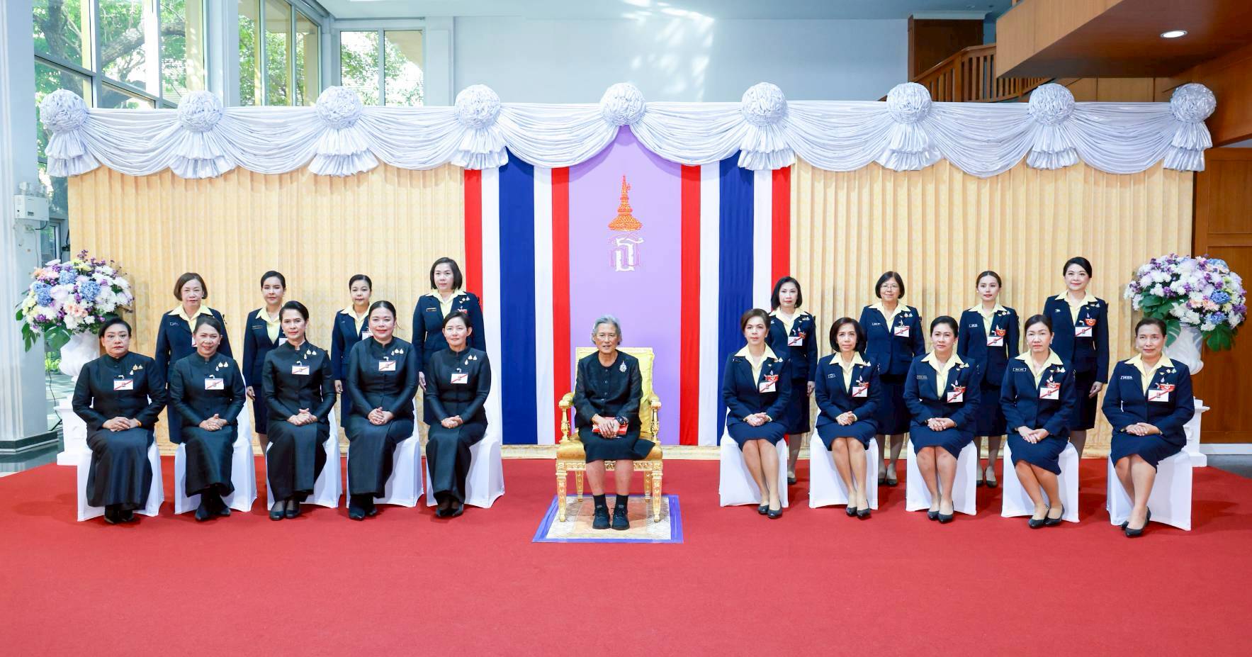สมเด็จพระกนิษฐาธิราชเจ้า กรมสมเด็จพระเทพรัตนราชสุดาฯ สยามบรมราชกุมารี เสด็จพระราชดำเนินไปทรงเปิดอนุสรณ์สถานสำนักงานปลัดกระทรวงกลาโหม