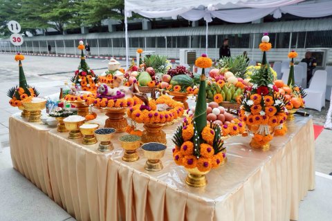 ๑๔ การจัดงานวันคล้ายวันสถาปนาสมาคมภริยาข้าราชการสำนักงานปลัดกระทรวงกลาโหม ครบรอบปีที่ ๓๕